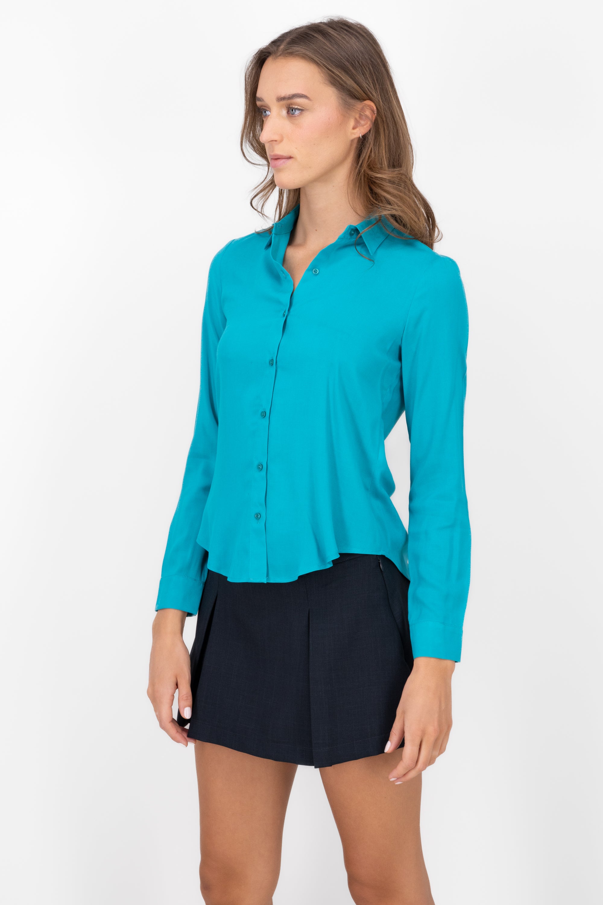 Lisa Long Manga Shirt TURQUOISE