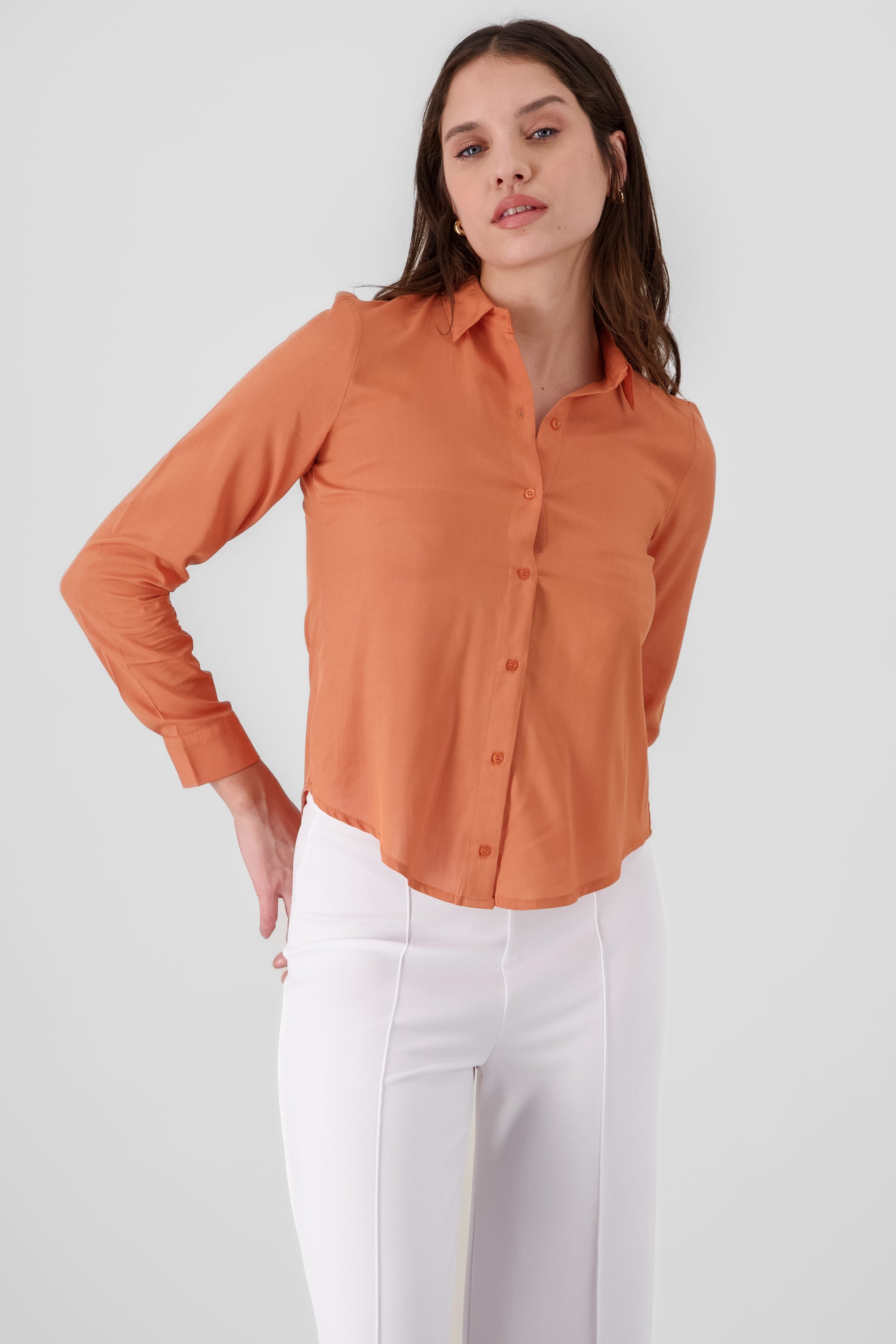 Lisa Long Manga Shirt Ancient gold