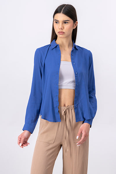 Lisa Long Manga Shirt INDIGO