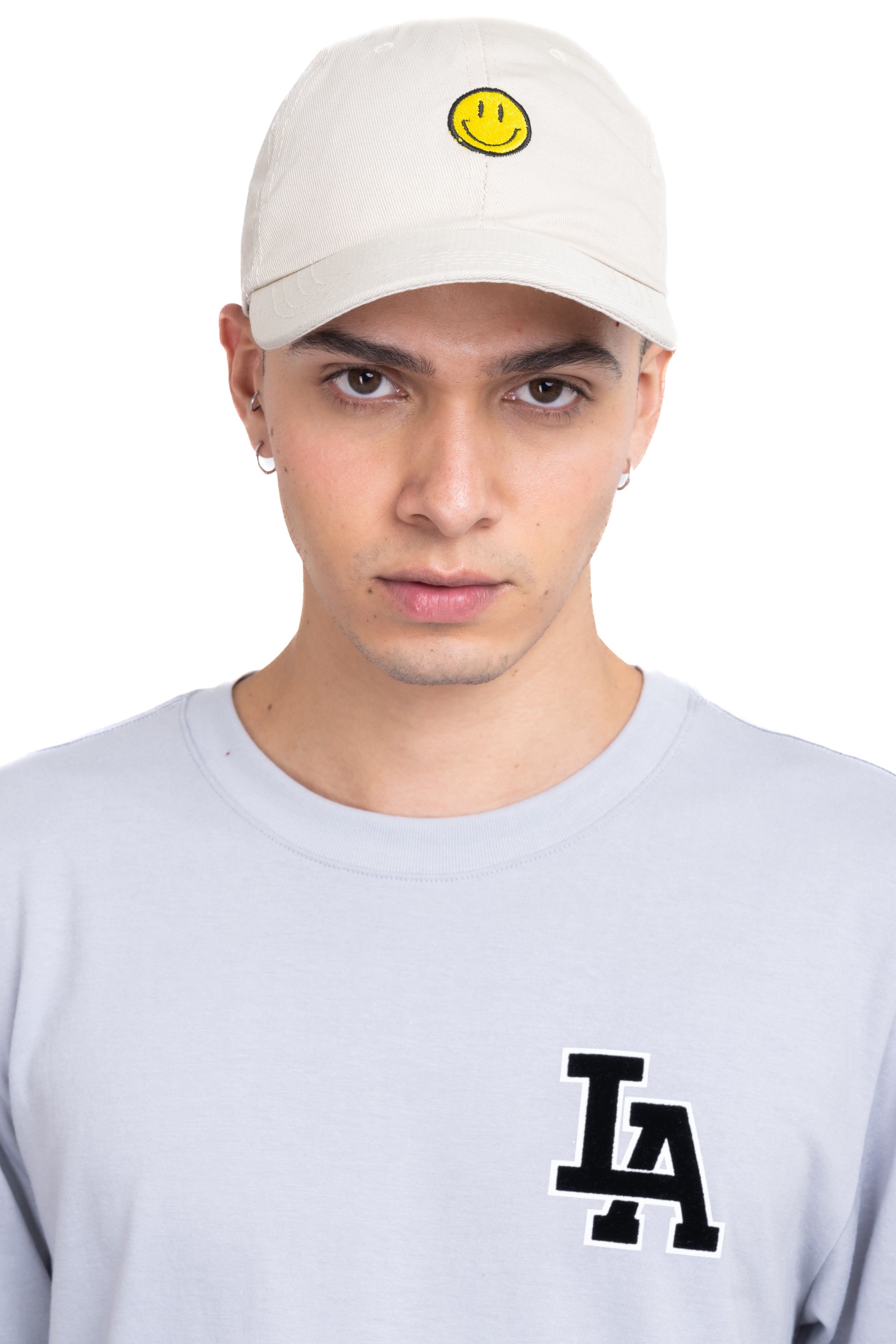 Happy Face cap BEIGE