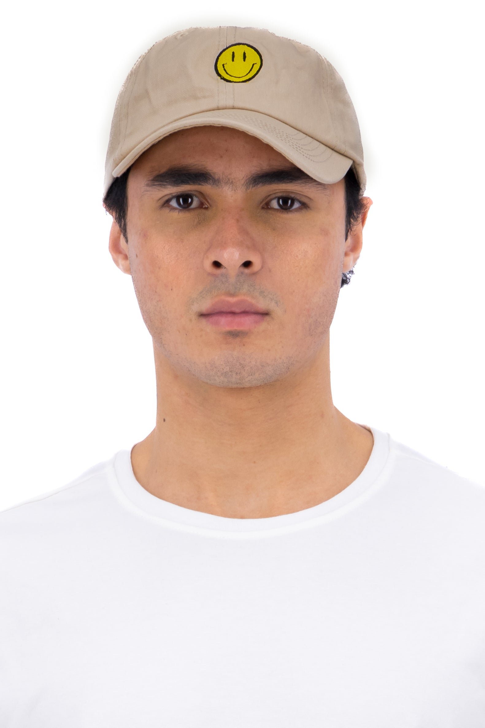 Happy Face cap Khaki