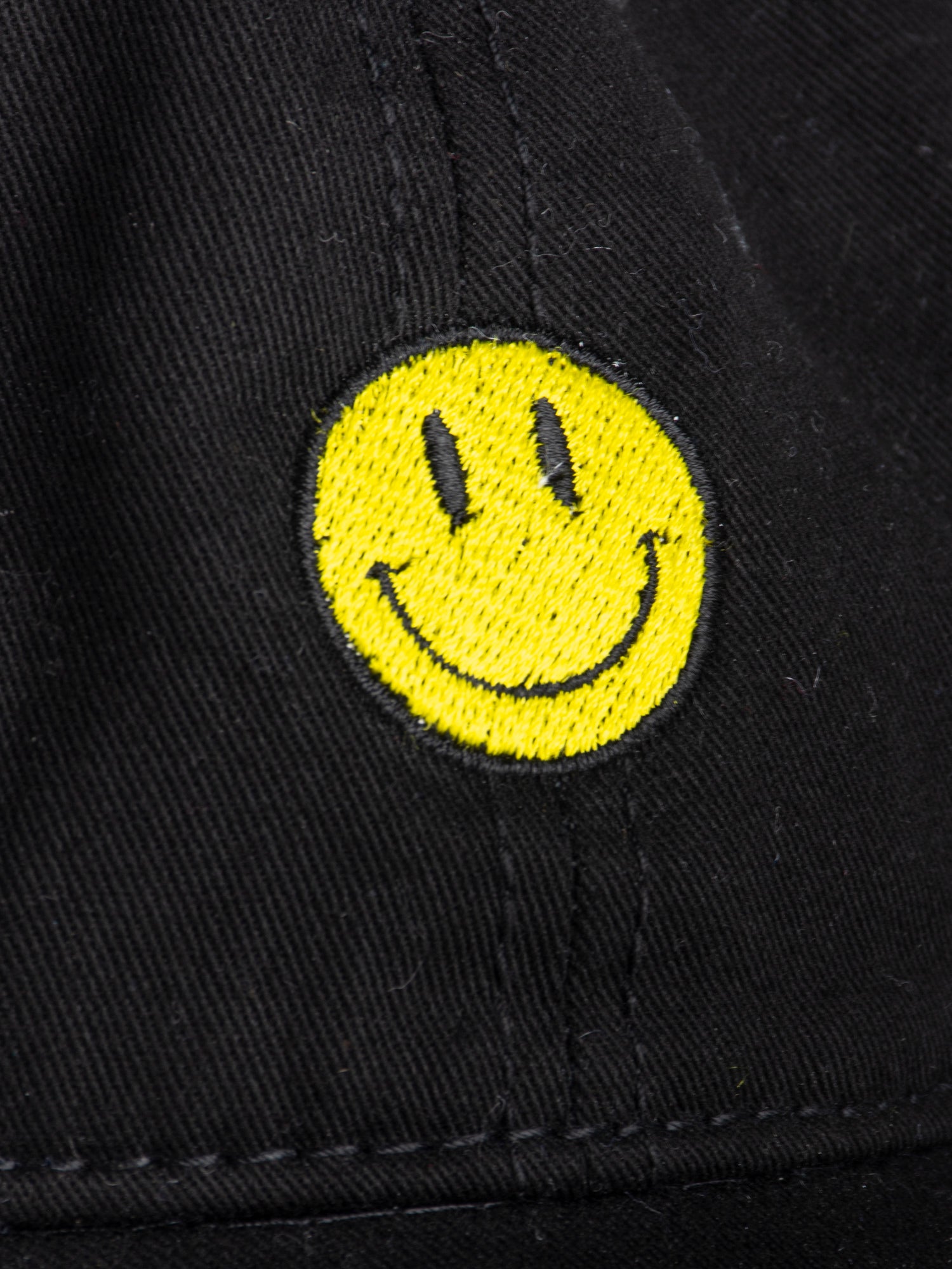 Happy Face cap BLACK