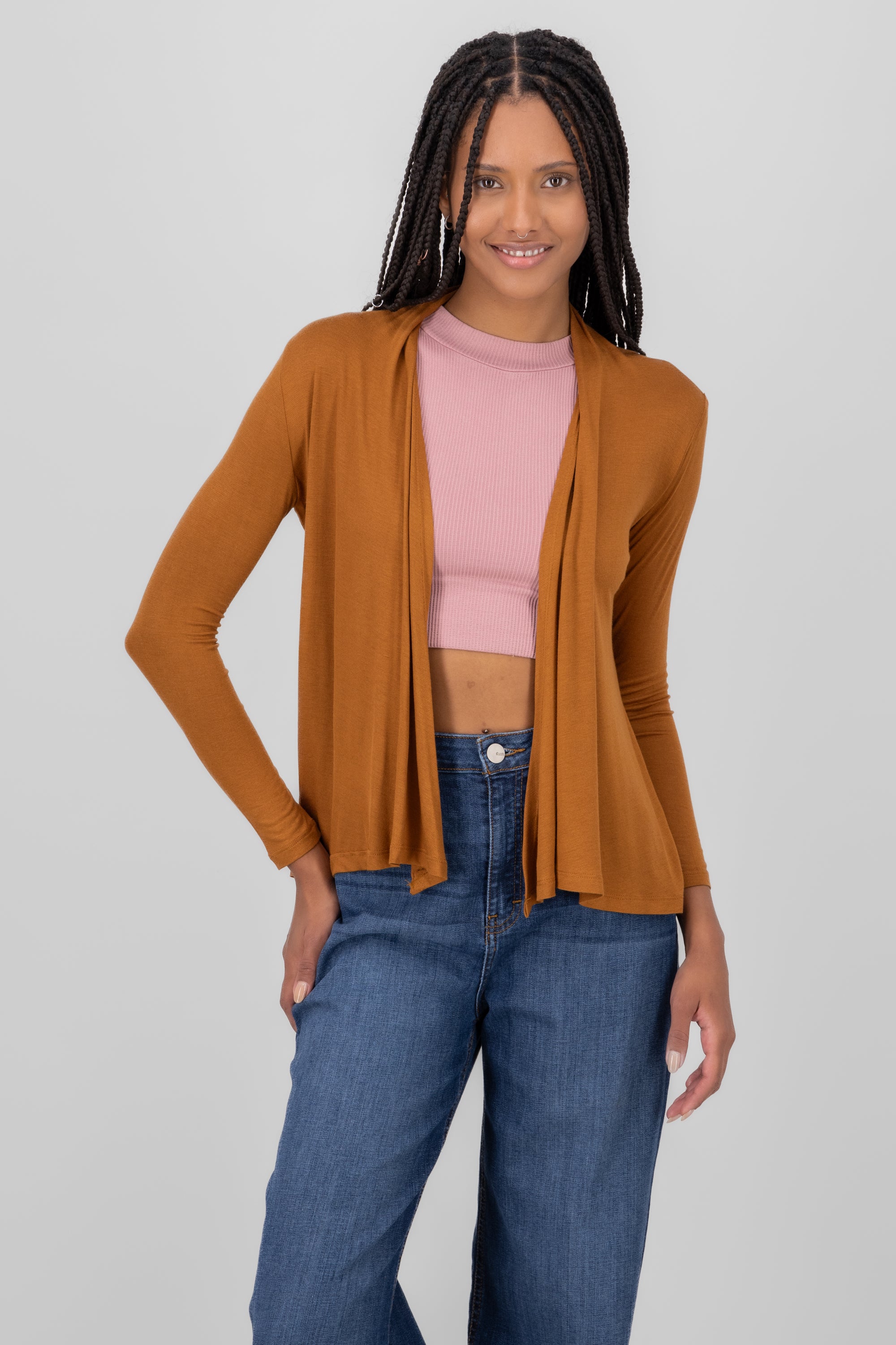 Cardigan Short Fall Waterfall Long Manga BRONZE