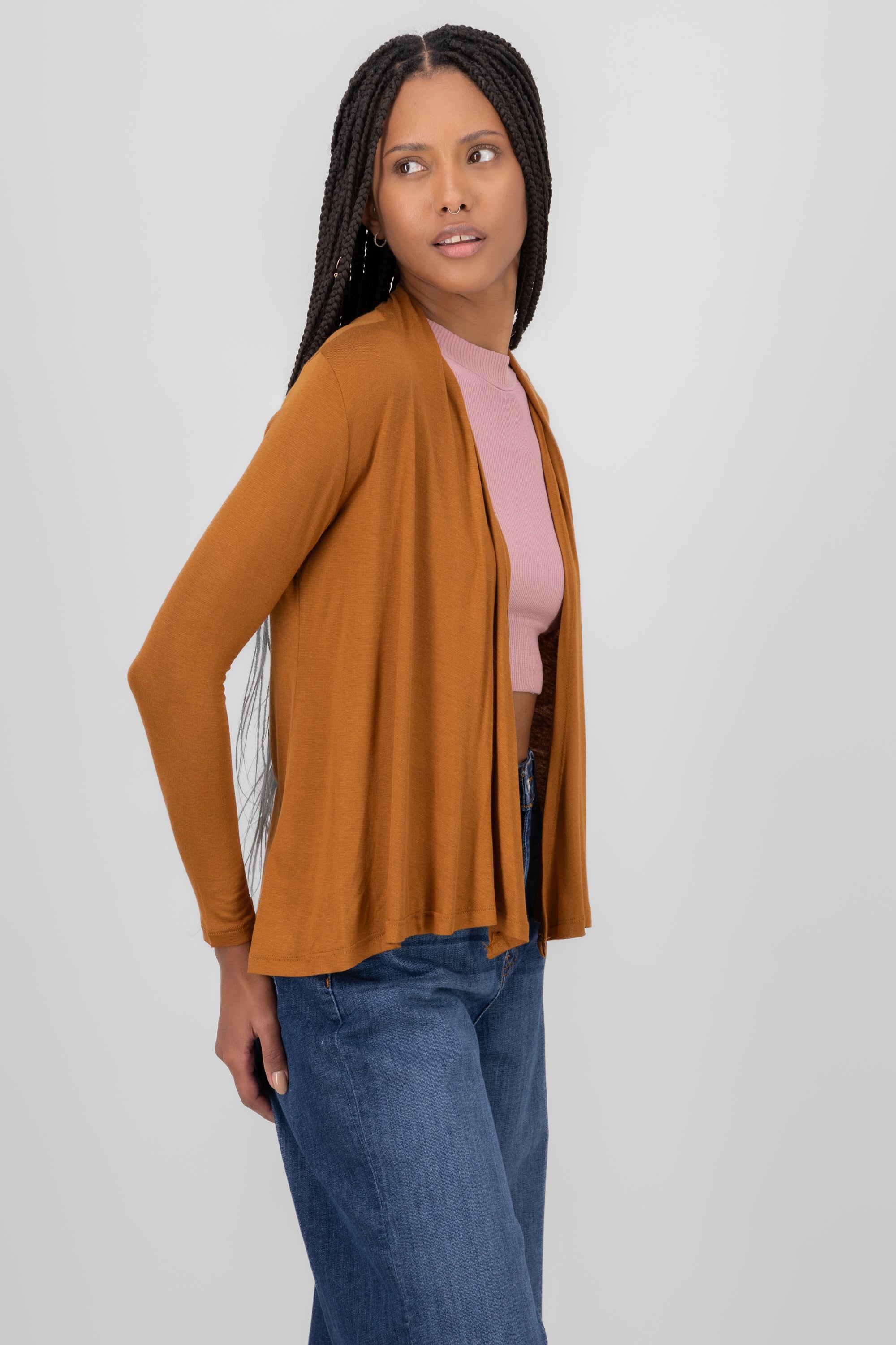 Cardigan Short Fall Waterfall Long Manga BRONZE