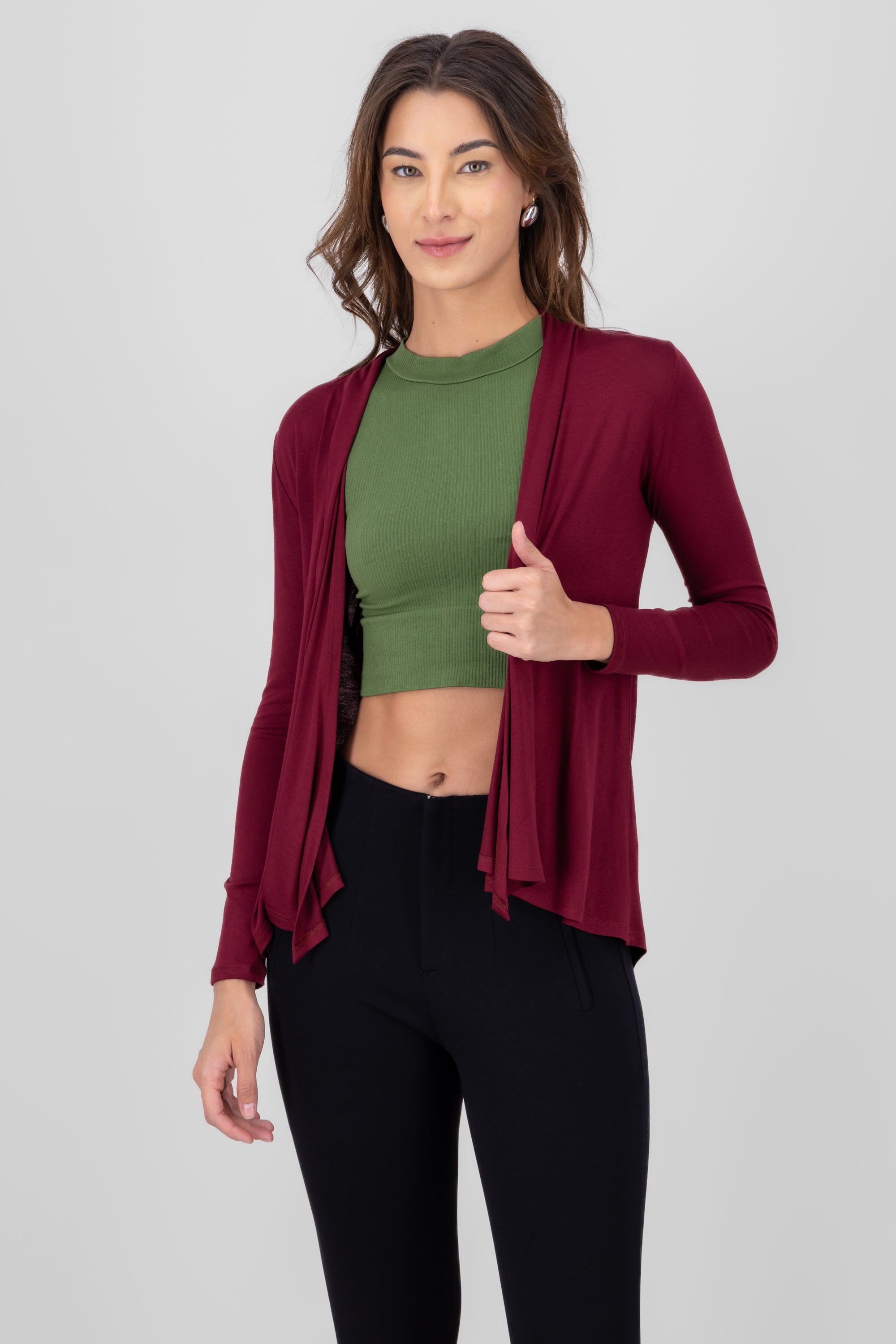 Cardigan Short Fall Waterfall Long Manga PLUM