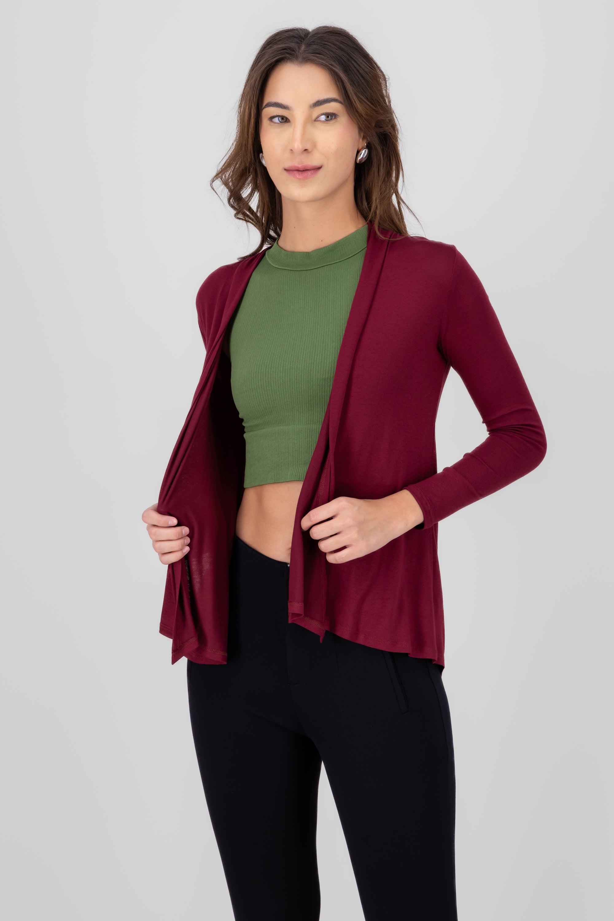 Cardigan Short Fall Waterfall Long Manga PLUM