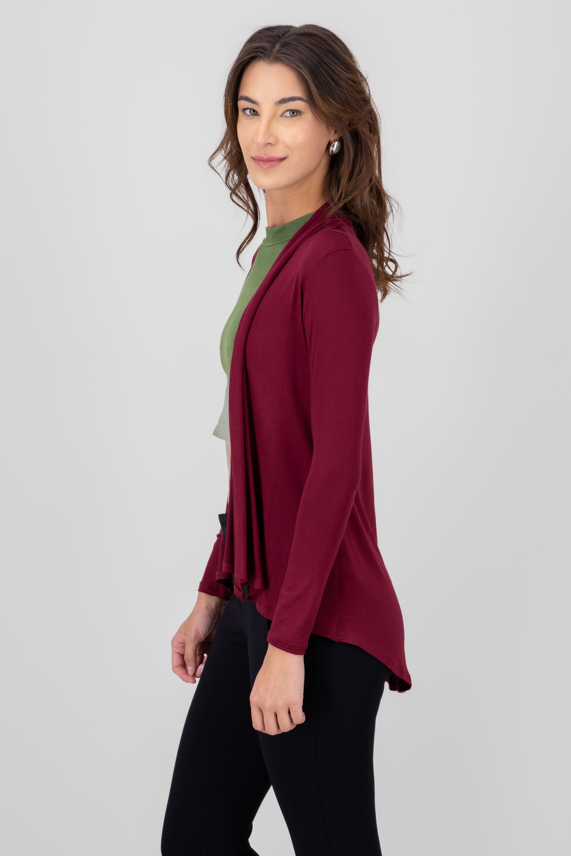 Cardigan Short Fall Waterfall Long Manga PLUM