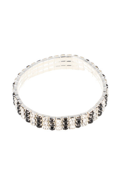 Multiline bright bracelet BLACK