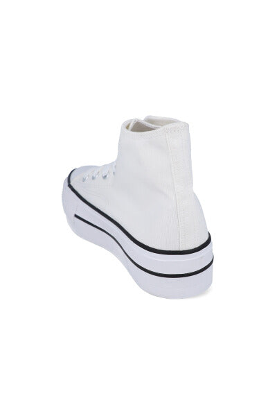 Tennis Canvas Mariposa WHITE