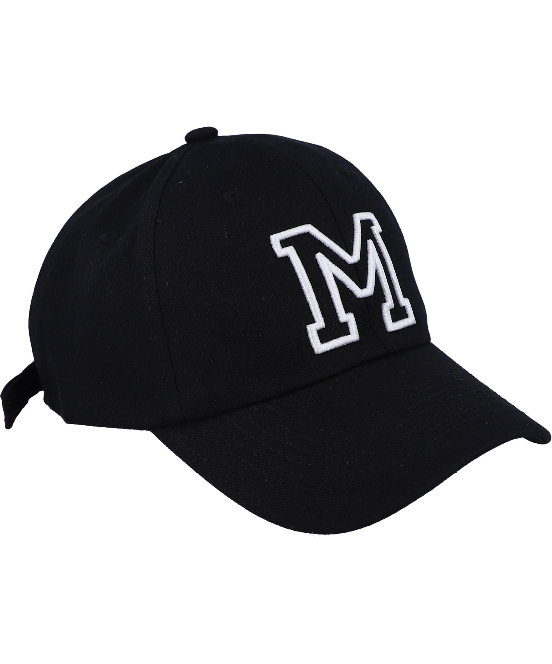 Gorra velvet letra NEGRO