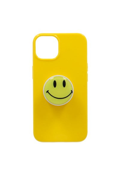 Soporte celular carita feliz AMARILLO