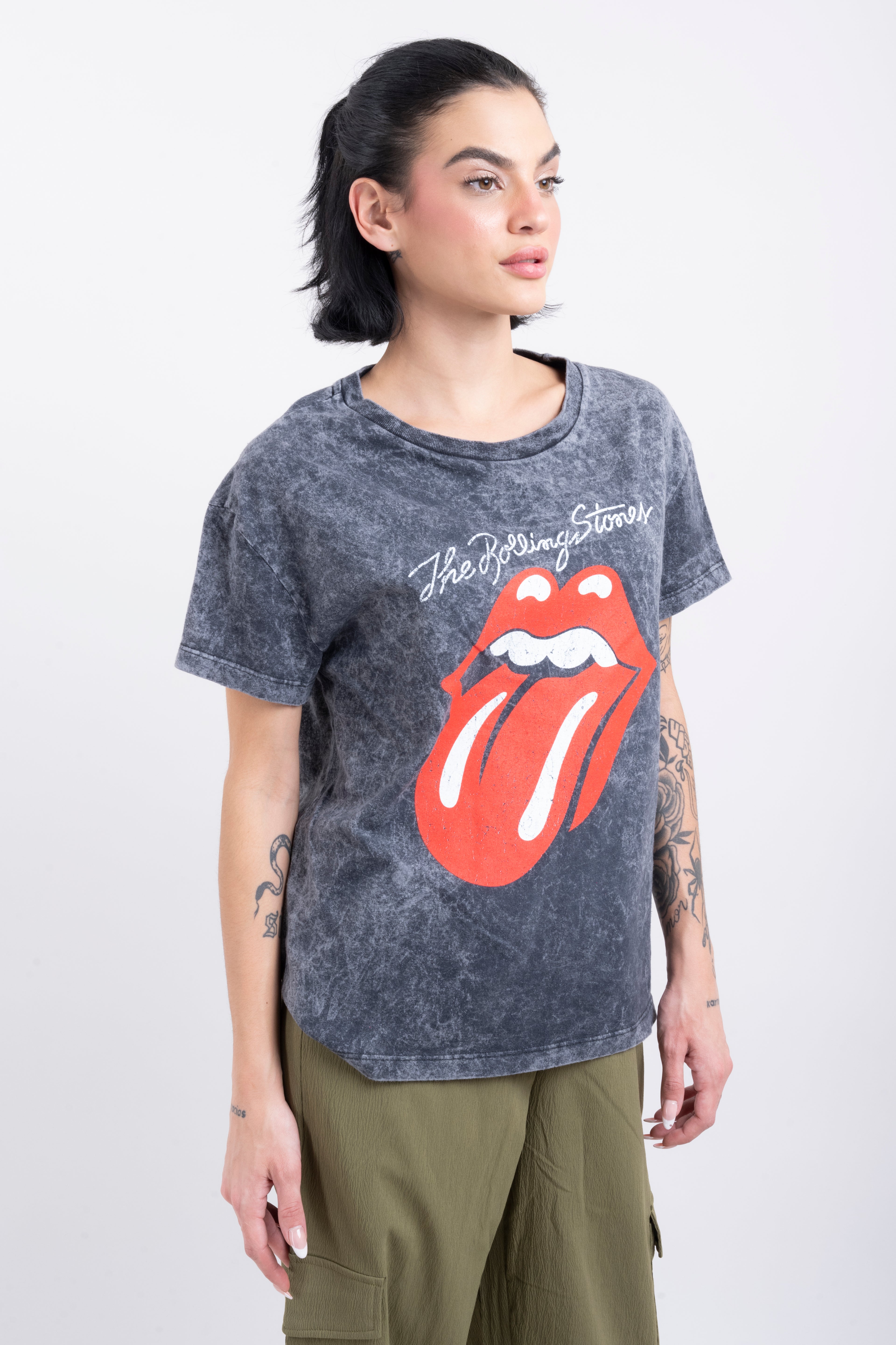 Rolling Stones T -shirt ACID Dark