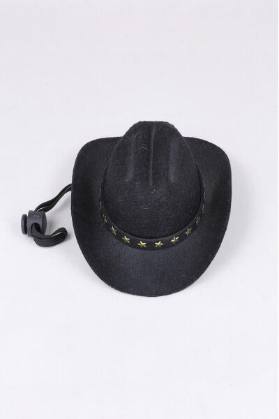 Chiceta Pet Vaquero Hat BLACK