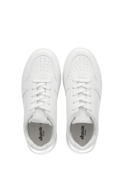 Tenis Retro Plataforma BLANCO