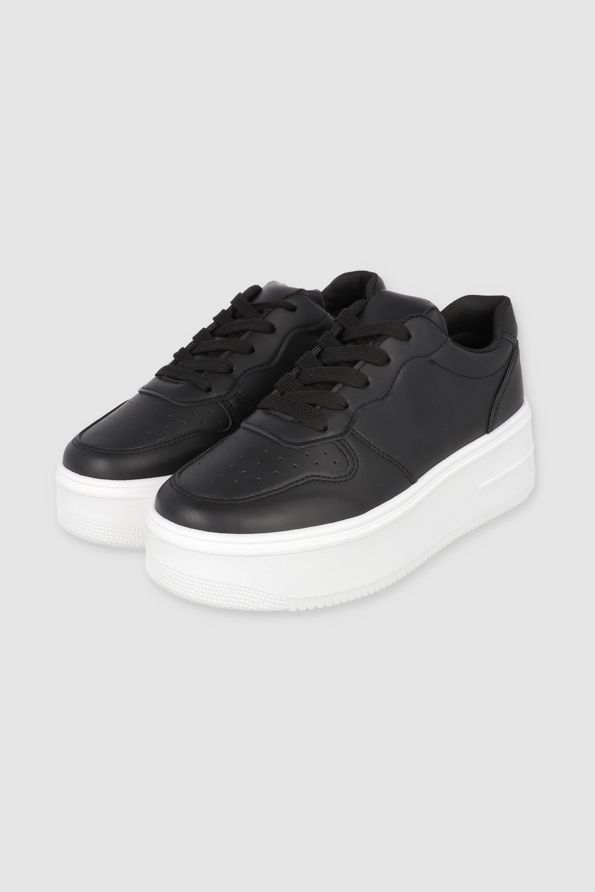 Tenis Retro Plataforma NEGRO