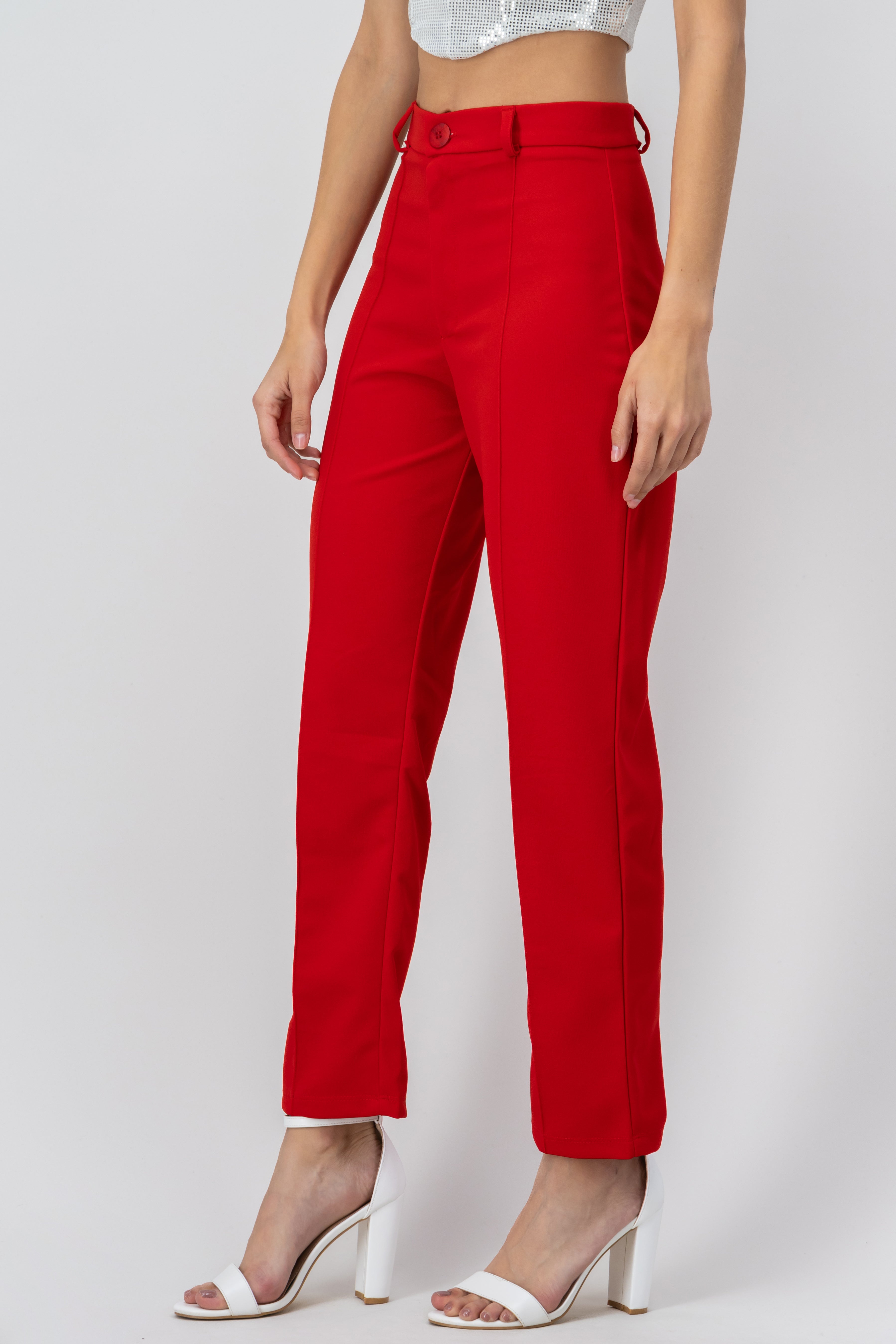 Pantalón Corto Capri ROJO CEREZA