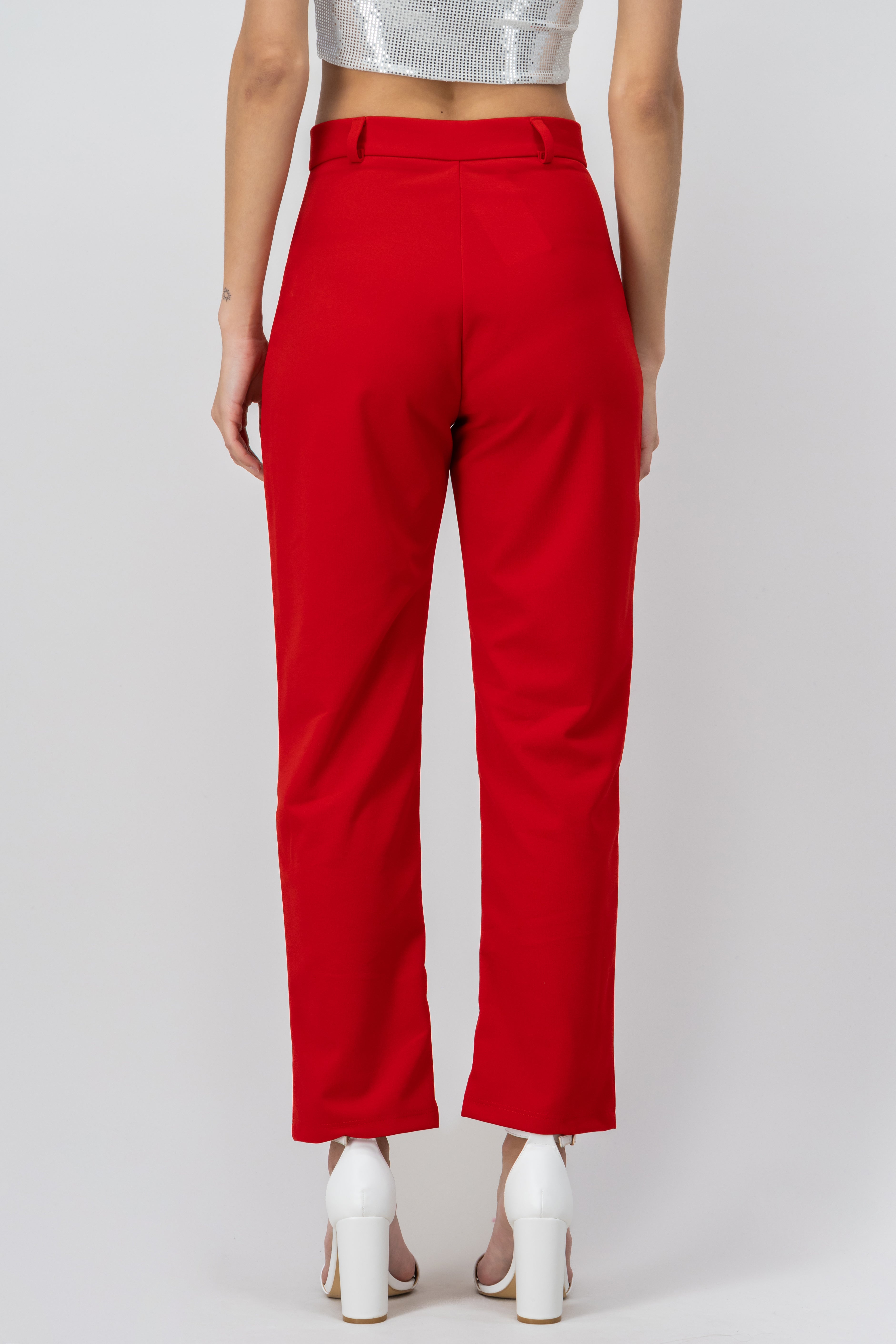Pantalón Corto Capri ROJO CEREZA