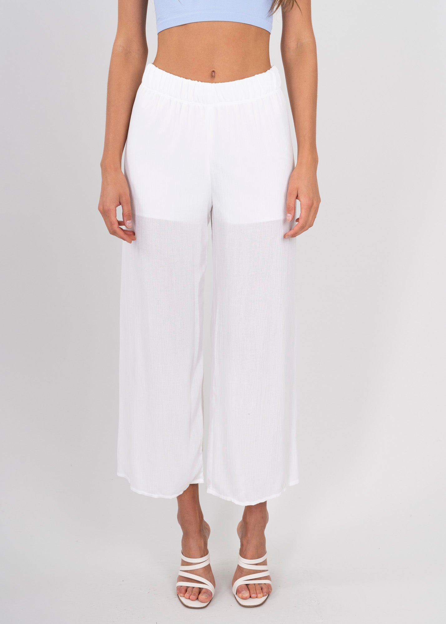 Pantalón  Amplio BLANCO