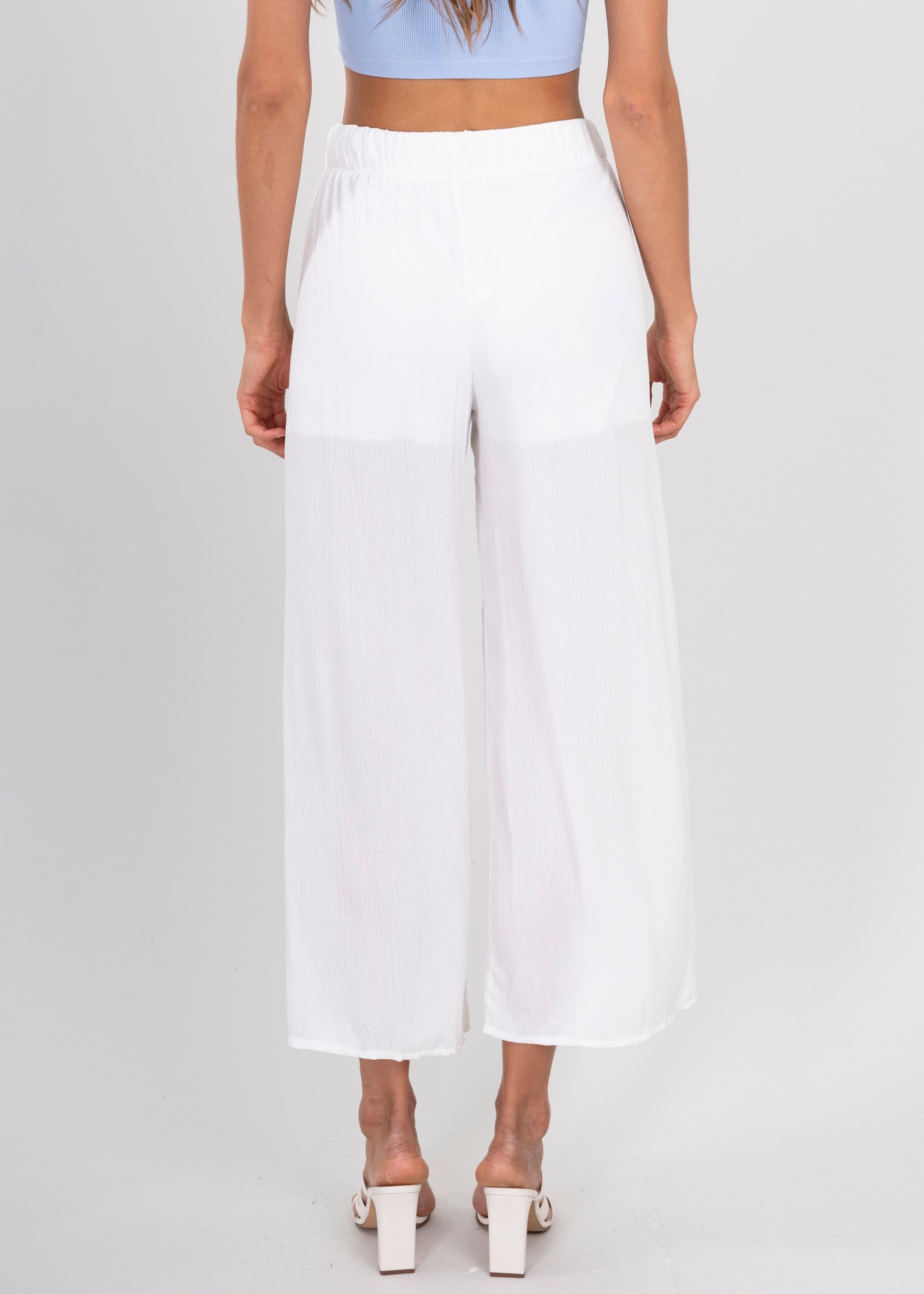 Pantalón  Amplio BLANCO