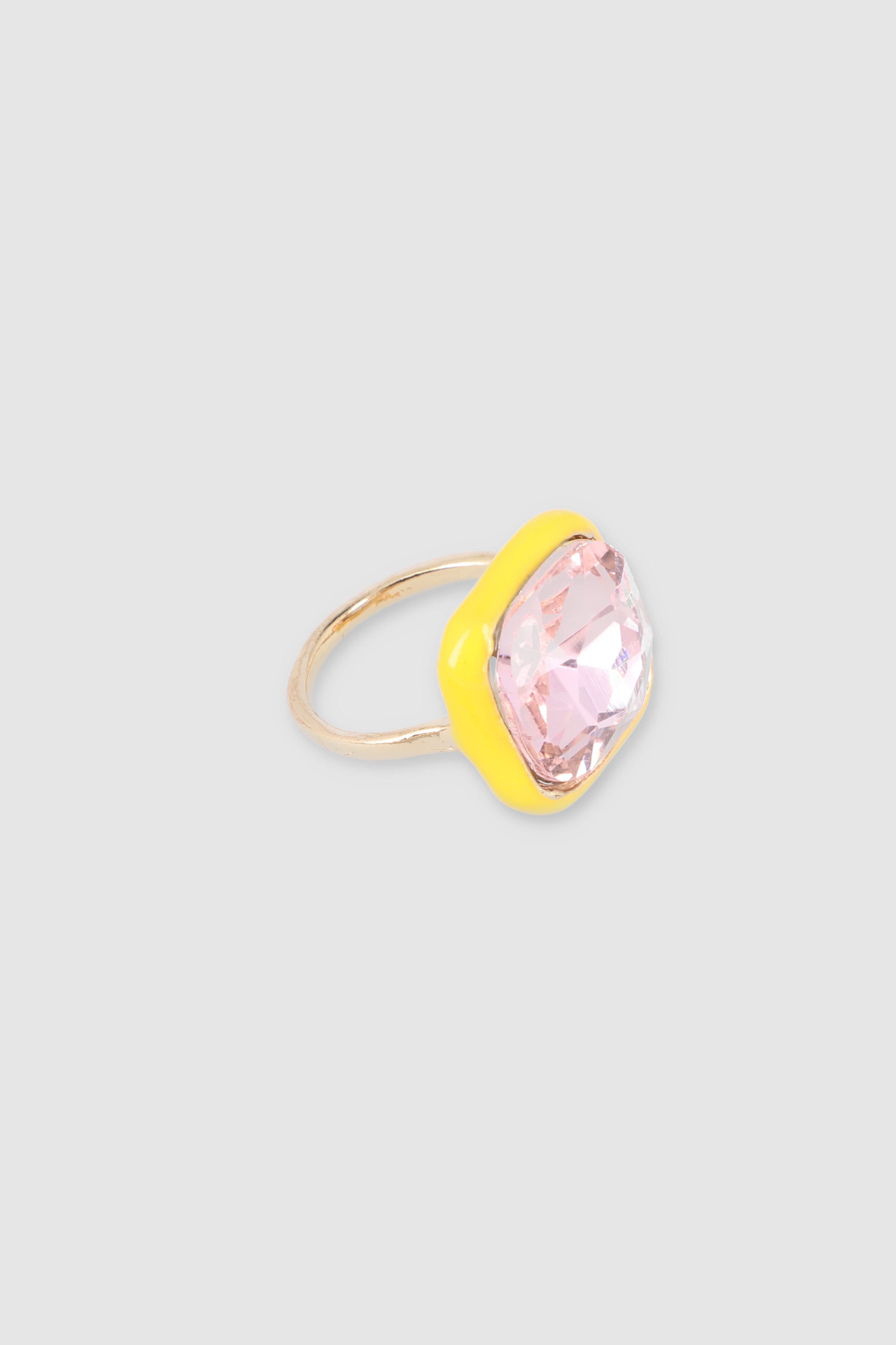 Crystal ring form YELLOW