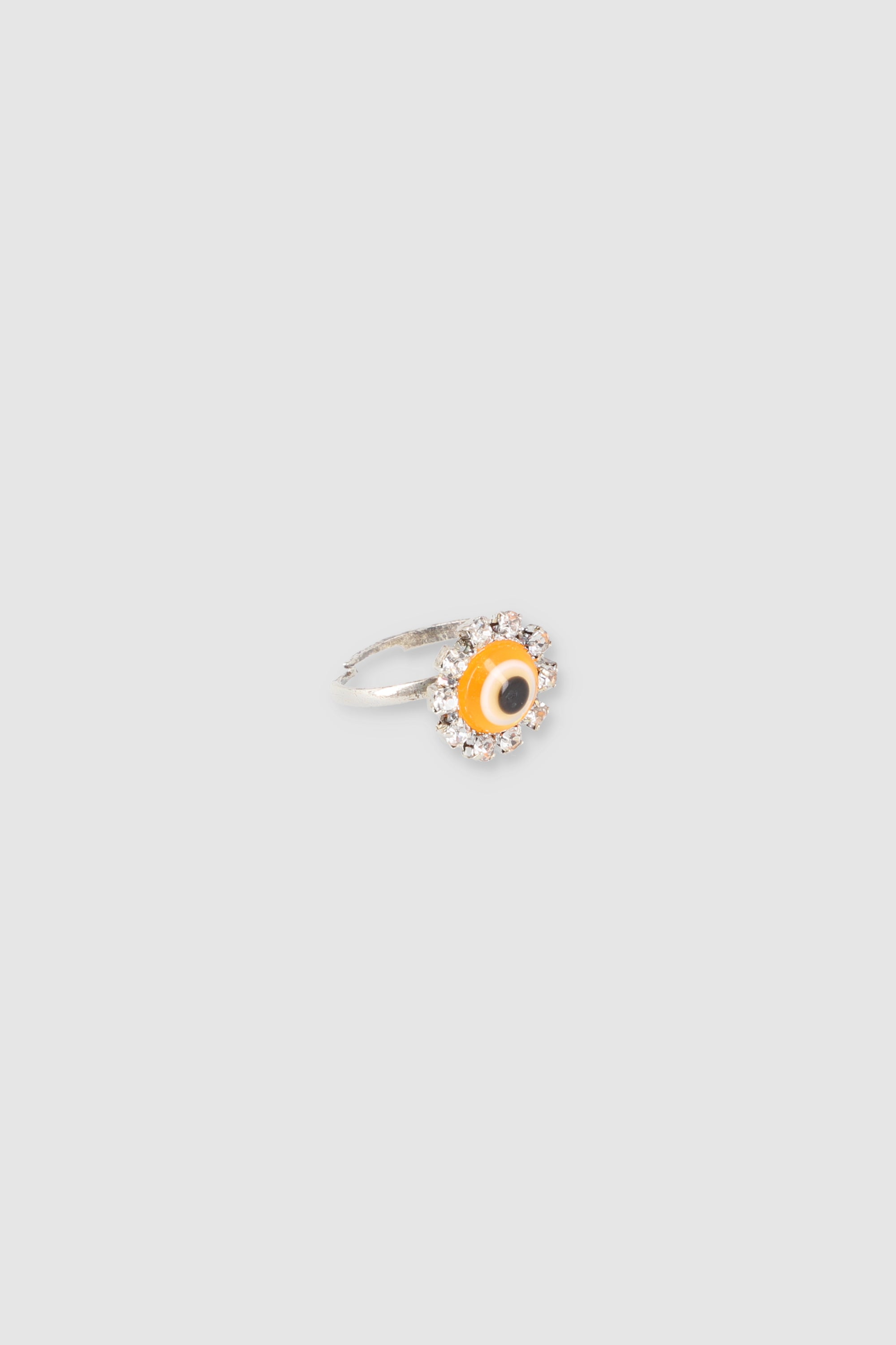 Anillo ojo brillos NARANJA