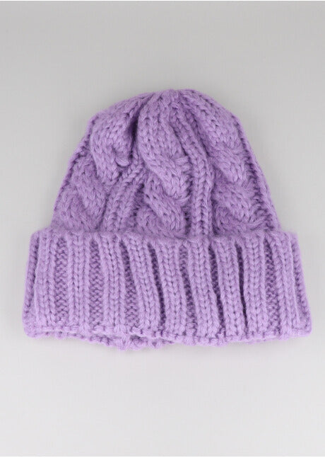 Braid fabric hat LILAC