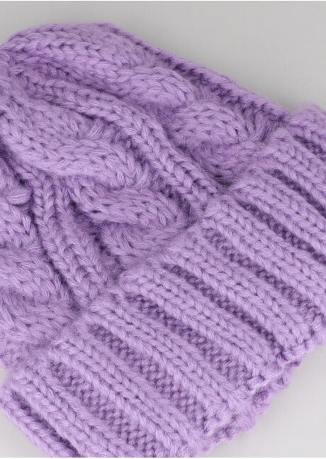 Braid fabric hat LILAC