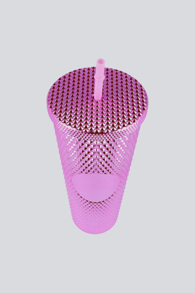 Vaso Textura Diamante ROSA