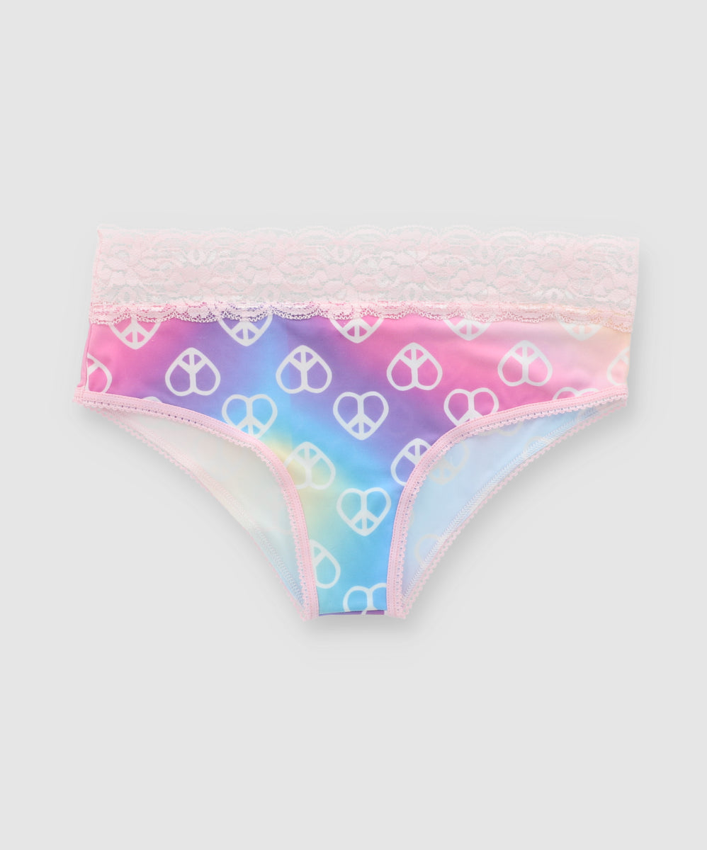 Bikini Peace and Love MULTICOLORED