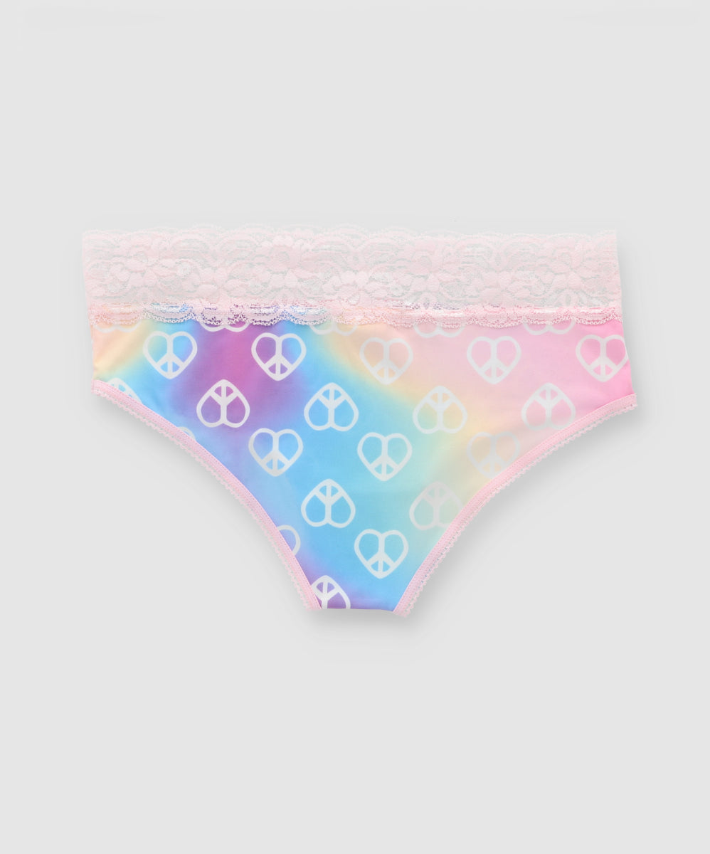 Bikini Peace and Love MULTICOLORED