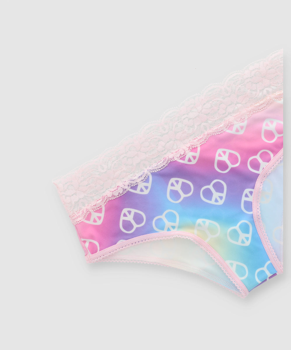 Bikini Peace and Love MULTICOLORED