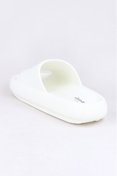 Sandalias slide eva BLANCO