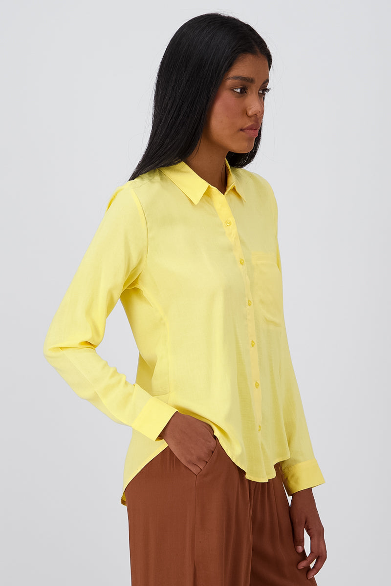 Bag shirt Pastel yellow