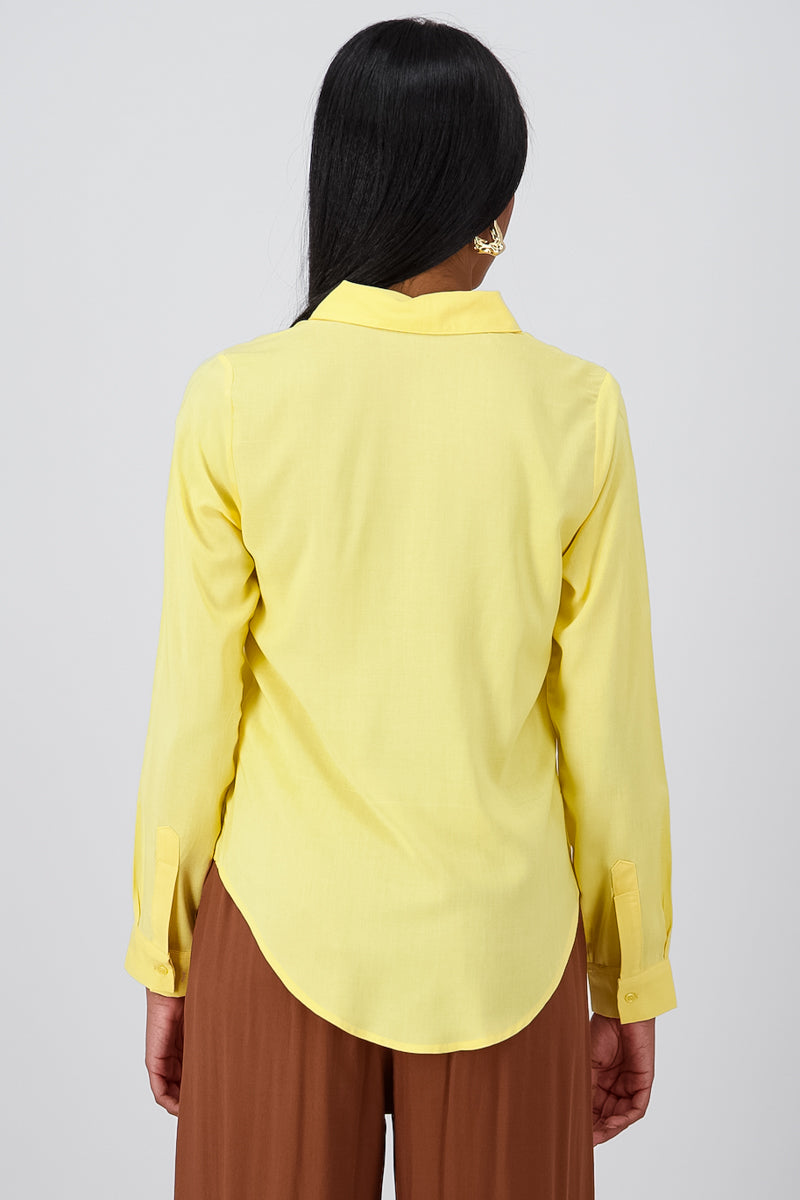 Bag shirt Pastel yellow