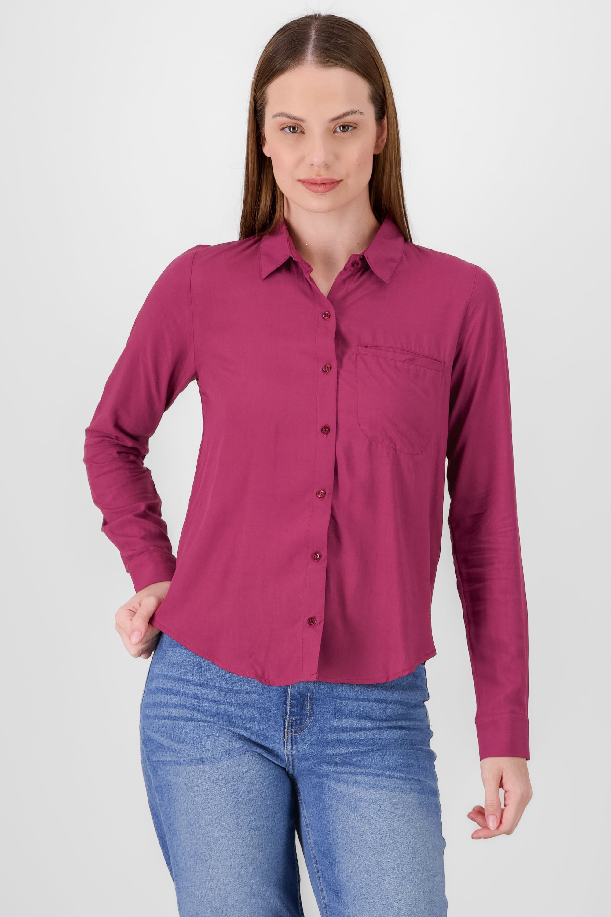 Bag shirt Marsala