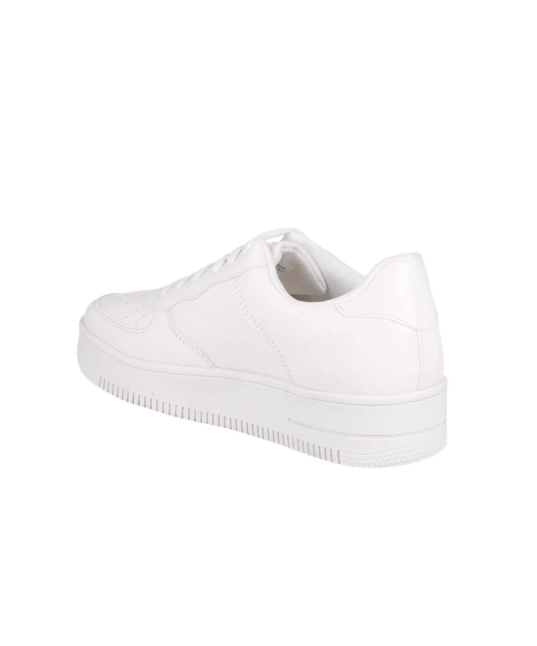 Tenis retro suela gruesa BLANCO