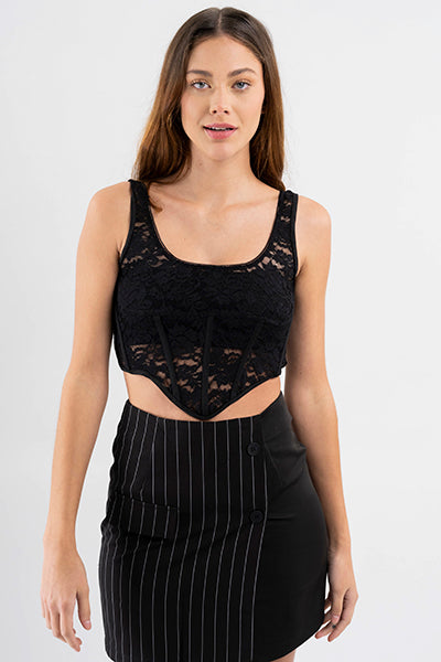 Top Corset Lace BLACK