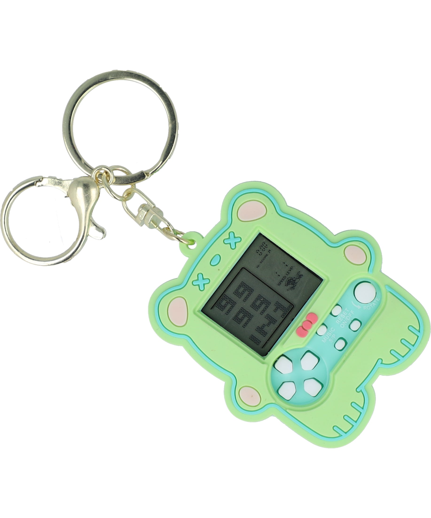 Keychain Retro Bear GREEN