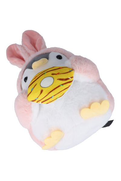 Peluche Pingüino Disfrazado ROSA