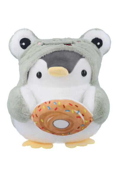 Peluche Pingüino Disfrazado VERDE