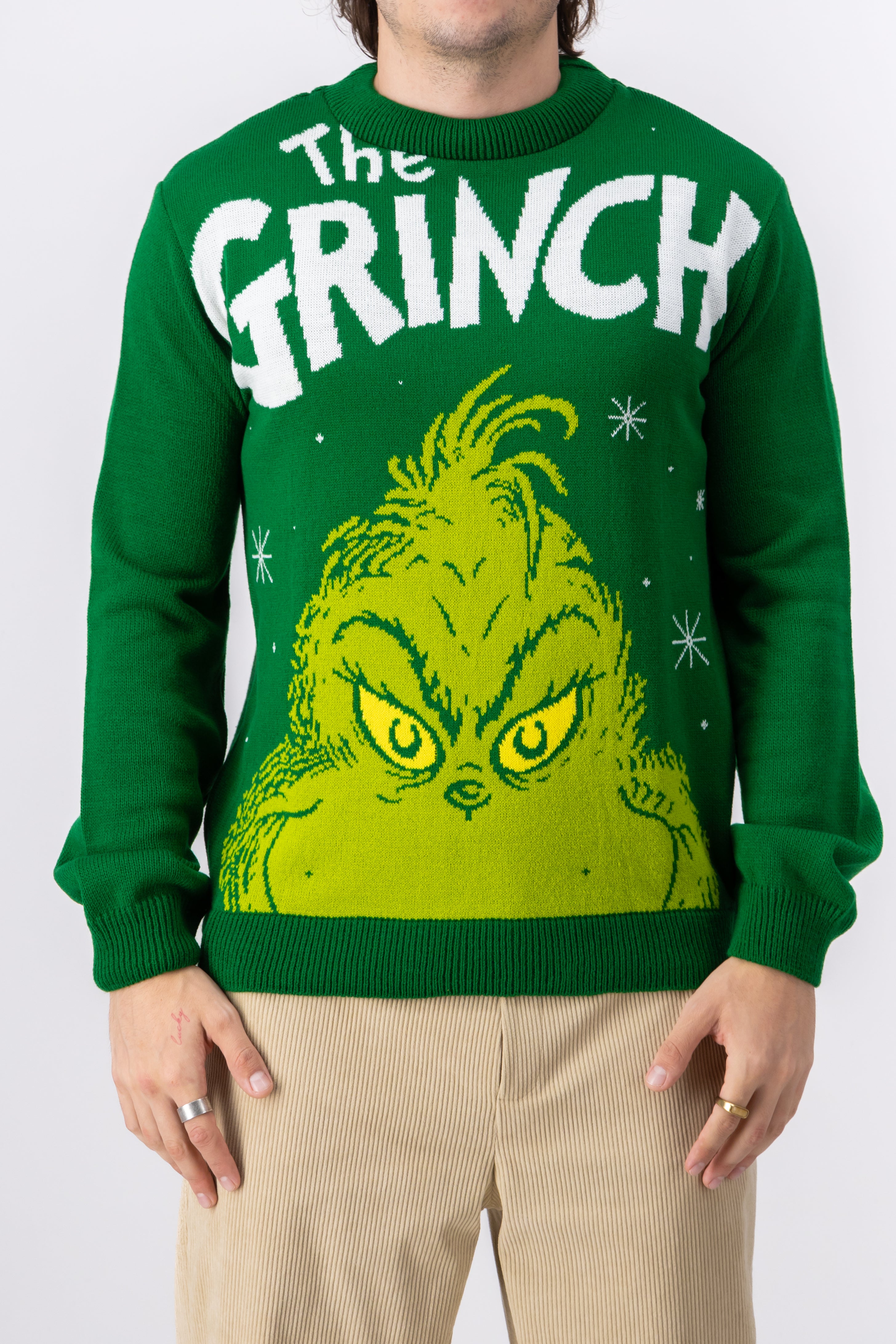 Suéter navideño The Grinch VERDE COMBO