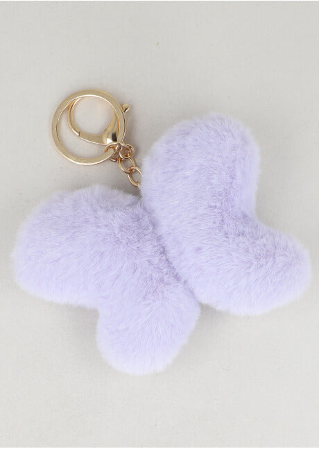 Pedel butterfly keychain LILAC