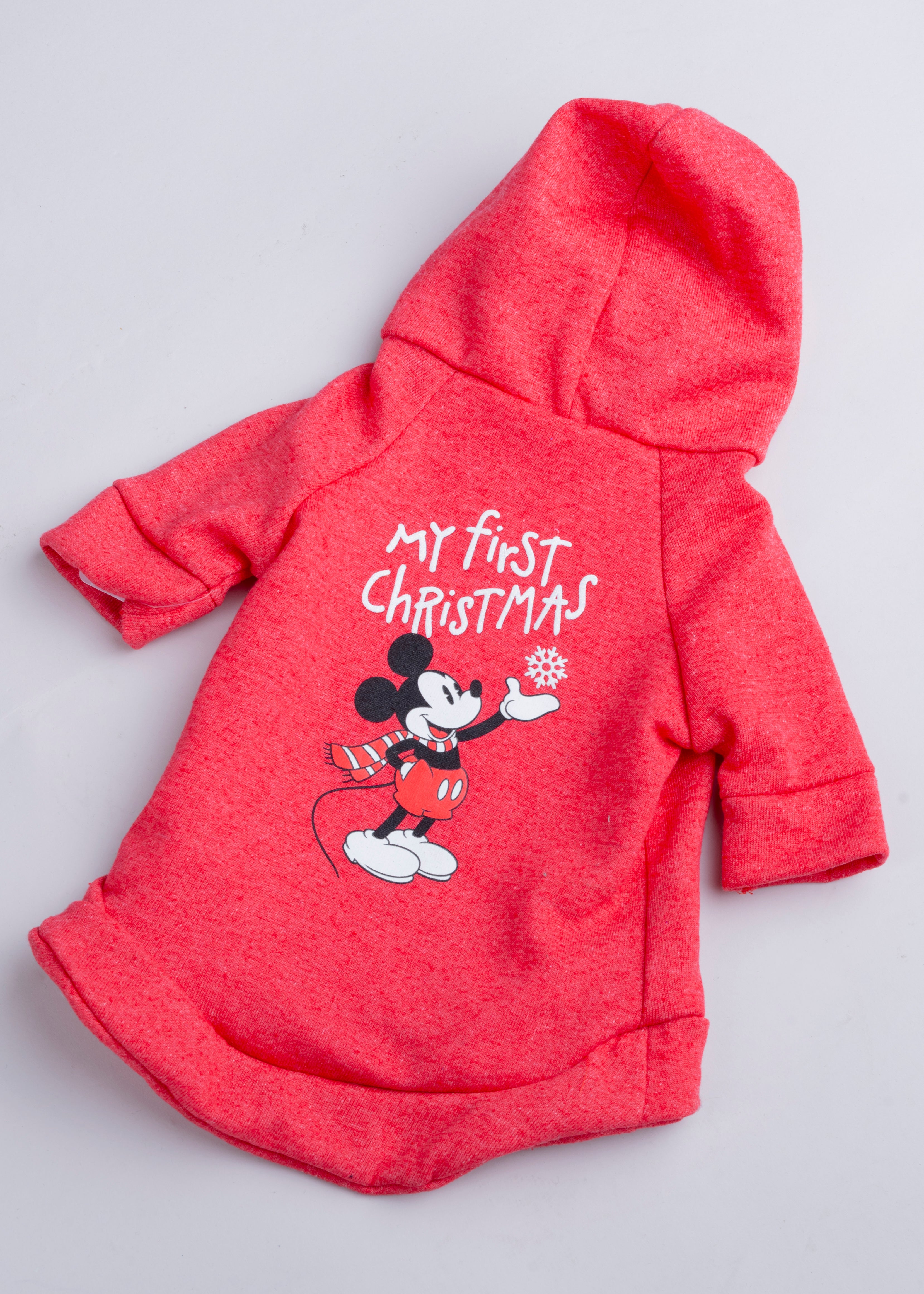 Sudadera mascota Navidad Mickey Mouse ROJO