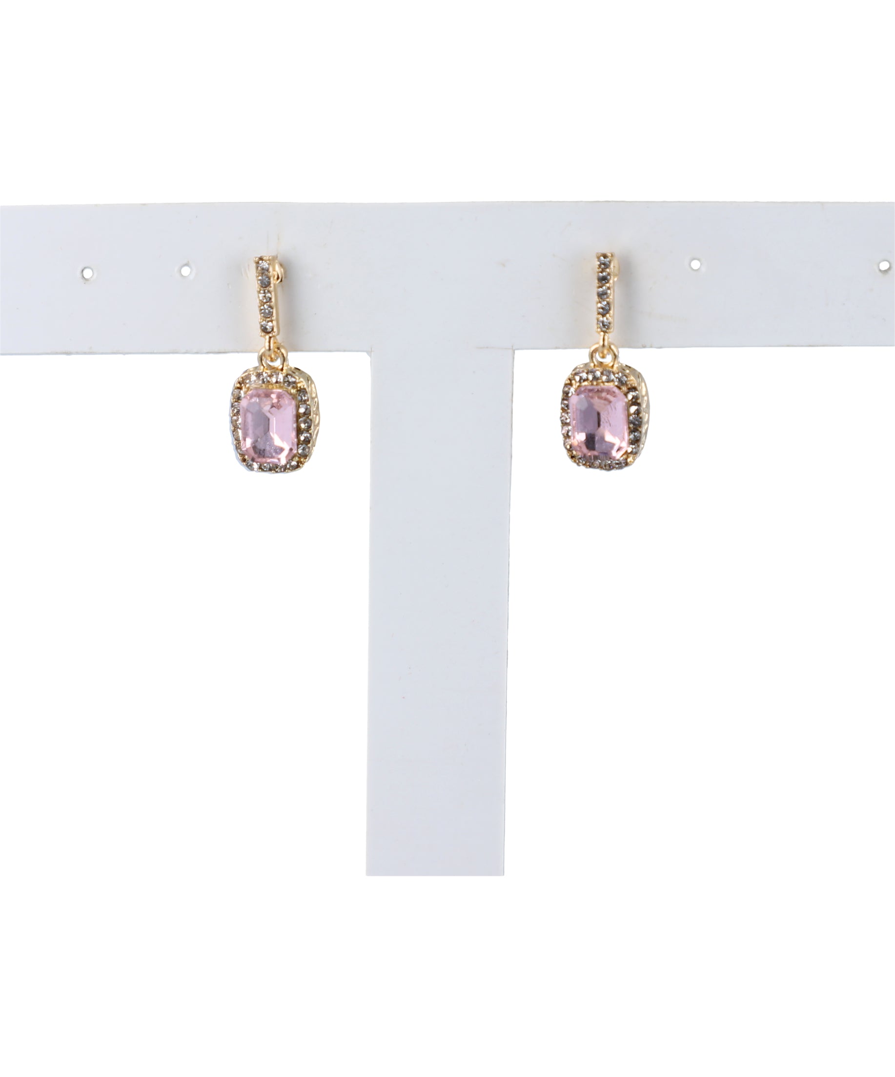 GLOSE CRYLOS TABLE ARETES PINK