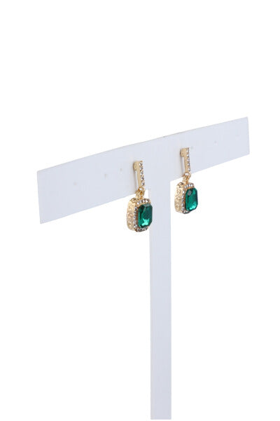 GLOSE CRYLOS TABLE ARETES GREEN