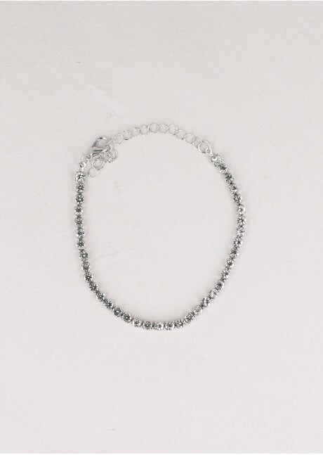 Anklet Multibrillos SILVER