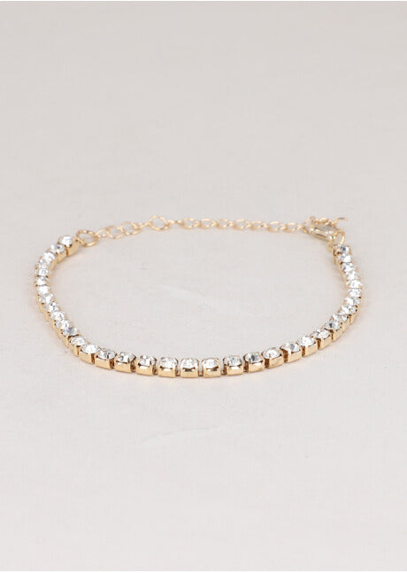 Anklet Multibrillos GOLD