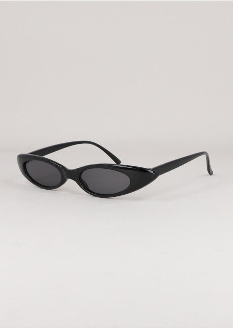 Elongated cat lenses BLACK