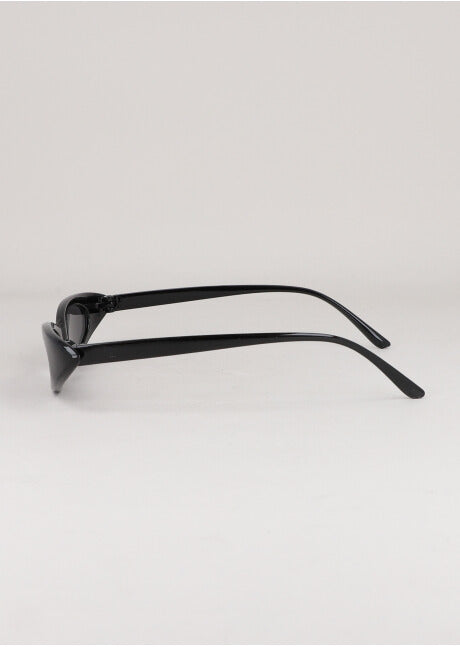Elongated cat lenses BLACK