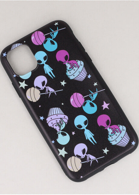 Funda i11 XR aliens NEGRO